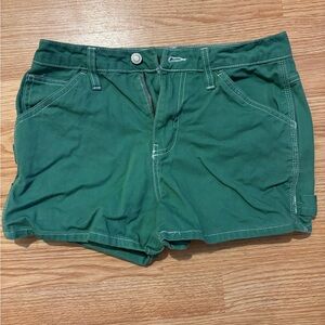 Dickies Women's Green Cargo Shorts